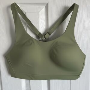 Athleta Advance Sports Bra 36C Green